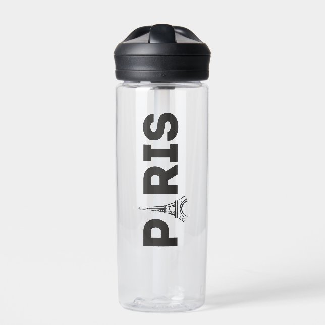 Paris Water Bottle (Front)