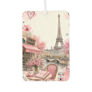 Paris Watercolor Pink air freshener