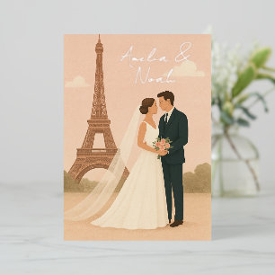 Paris Wedding Elegant Eiffel Tower