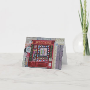 PARIS WINE SHOP NOTECARD