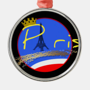 Paris with Crown Ornament