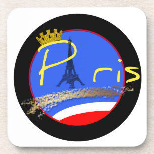 Paris with Crown Square Coaster