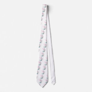"Paris with Love and Eiffel Tower " Tie