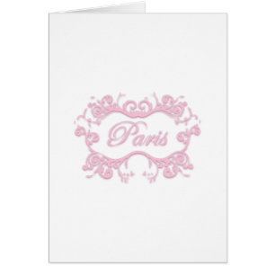 Paris with Scrolls pink