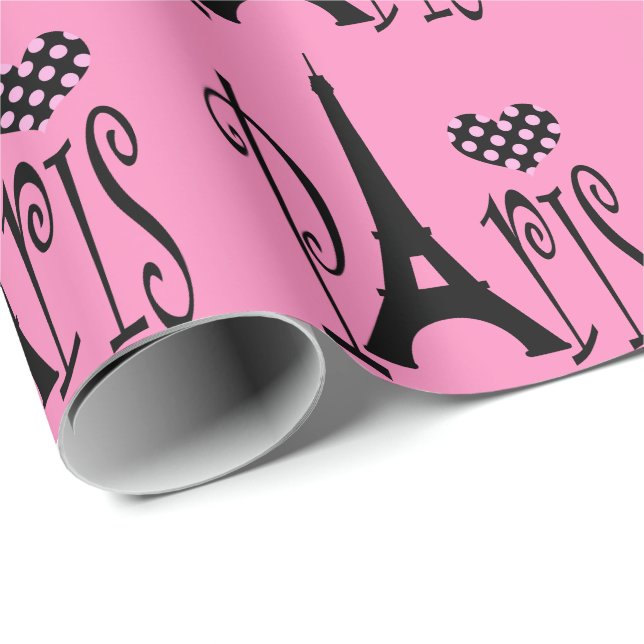 Paris Wrapping Paper (Roll Corner)