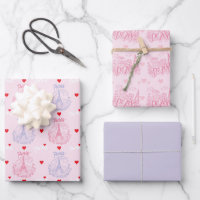 Paris Wrapping Paper, Eiffel Tower Gift Wrap