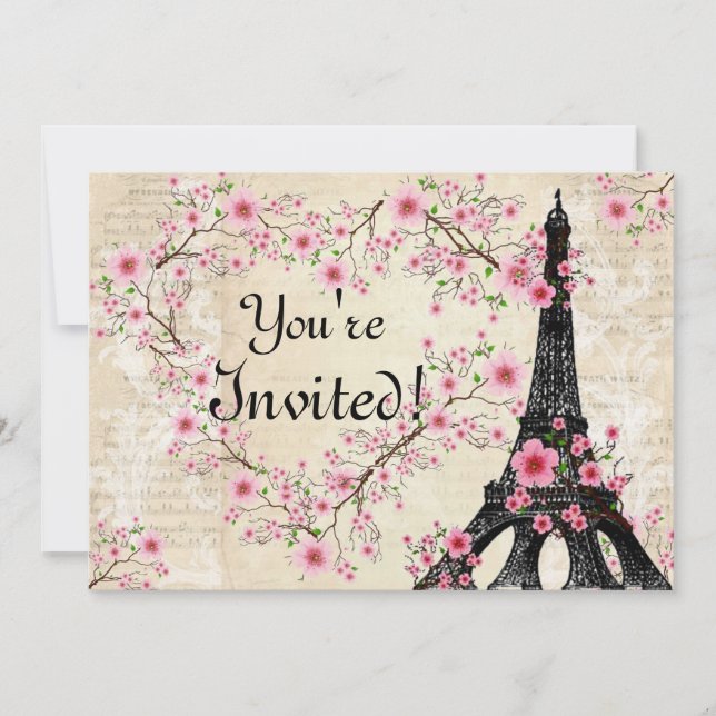 Parisain Invitation (Front)