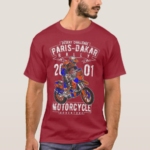 ParisDakar rally motorcycle adventure Sahara T-Shirt