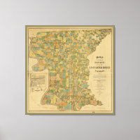 Parish of East Baton Rouge, Louisiana Map (1895)