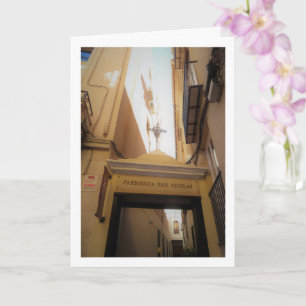 Parish of San Nicolás Church, Valencia City Card