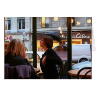 Parisian Atmosphere Caline Rue Rambuteau Card