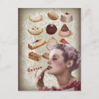 parisian bakery cupcake pastry retro cookies