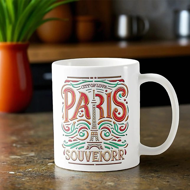 Parisian Bloom Love Symphony Classic Coffee Mug (Creator Uploaded)