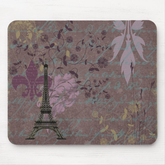 Parisian Bohemian Mouse Mat (Front)
