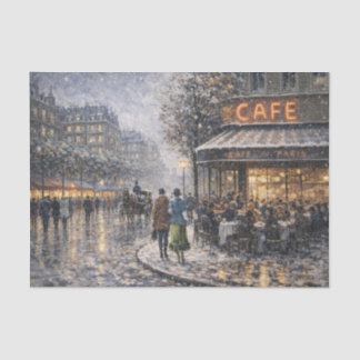 Parisian Café Tissue Paper