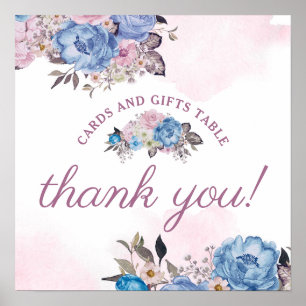 Parisian Charm Cards & Gifts Wedding Table Sign