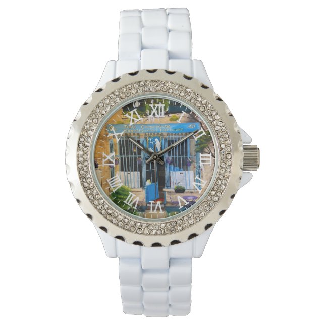 Parisian Chocolat Shop, By Gary Poling Watch (Front)