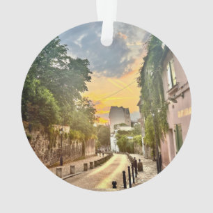 Parisian Christmas tree decoration (double-sided)