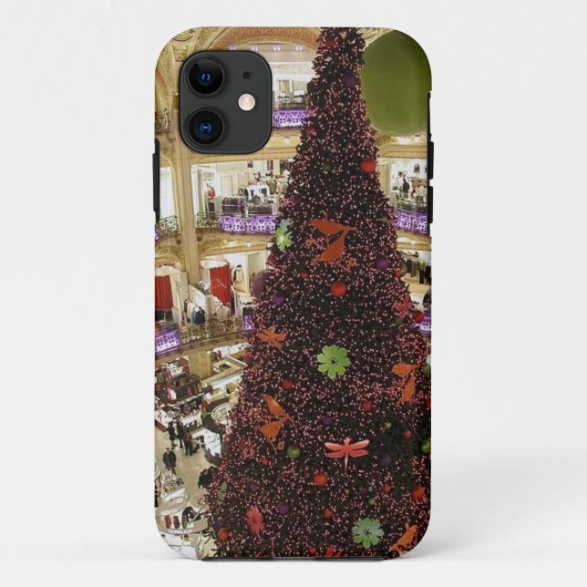 Parisian Christmas Tree iPhone5 Case (Back)