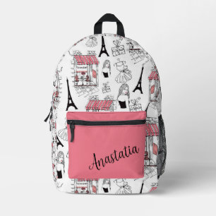 Parisian Daydream Backpack — Customisable Style