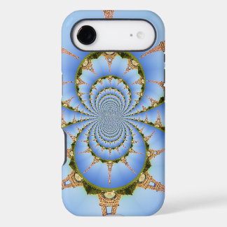 Parisian Dream | Eiffel Tower Kaleidoscope Blue Sk