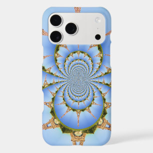 Parisian Dream Eiffel Tower Kaleidoscope Blue Sk