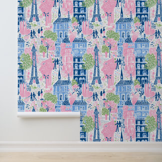 Parisian Dreamscape Wallpaper