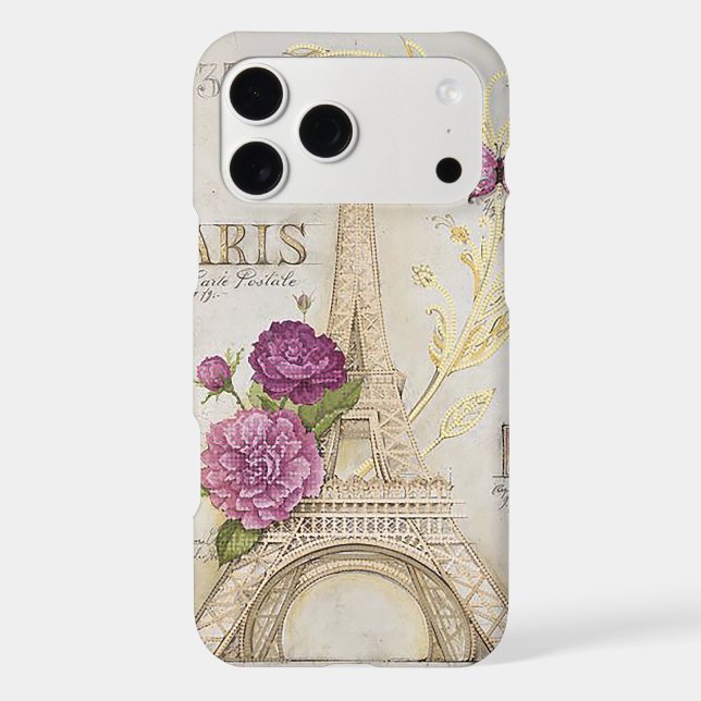 Parisian Floral Tower (Back)