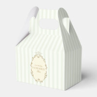 Parisian French Patisserie Vintage Party Green