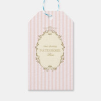 Parisian French Patisserie Vintage Party Pink 