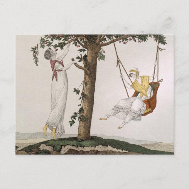 Parisian Ladies at Montmorency, plate 41 from 'Le Postcard (Front)