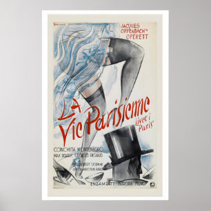 Parisian Life La Vie Parisienne Jacques Poster