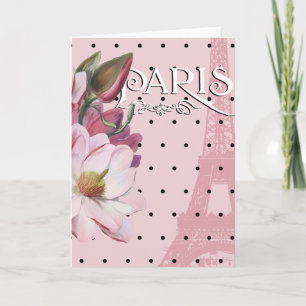 Parisian Magnolia Greeting card