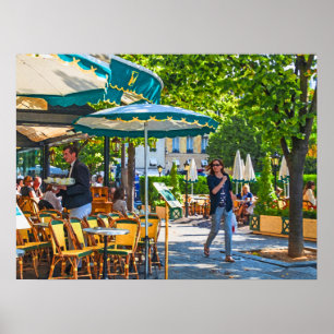 Parisian morning. poster