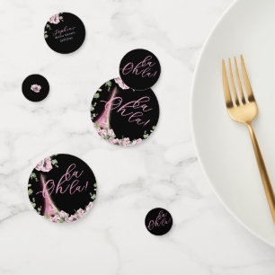 Parisian Oh La La Bridal Shower Confetti