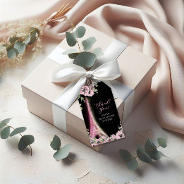 Parisian Oh La La Bridal Shower Gift Tags