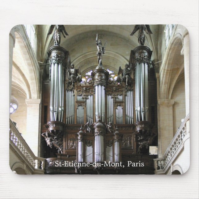 Parisian organ mousepad (Front)