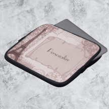Parisian Pink Laptop Sleeve