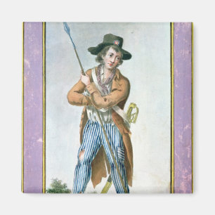 Parisian Sans-culotte Magnet