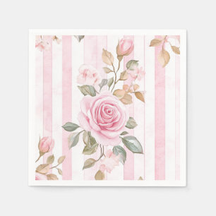 Parisian She Said Oui Bridal Shower  Napkin