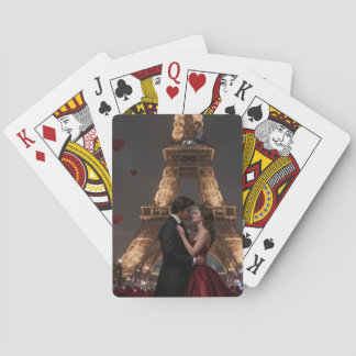 Parisian Valentines Day Playing Cards