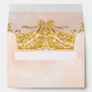 Parisian Vintage Rose Manor House Formal Wedding Envelopes