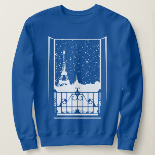 Parisian Winter View Sweatshirt
