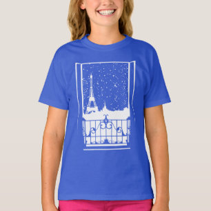 Parisian Winter View T-Shirt