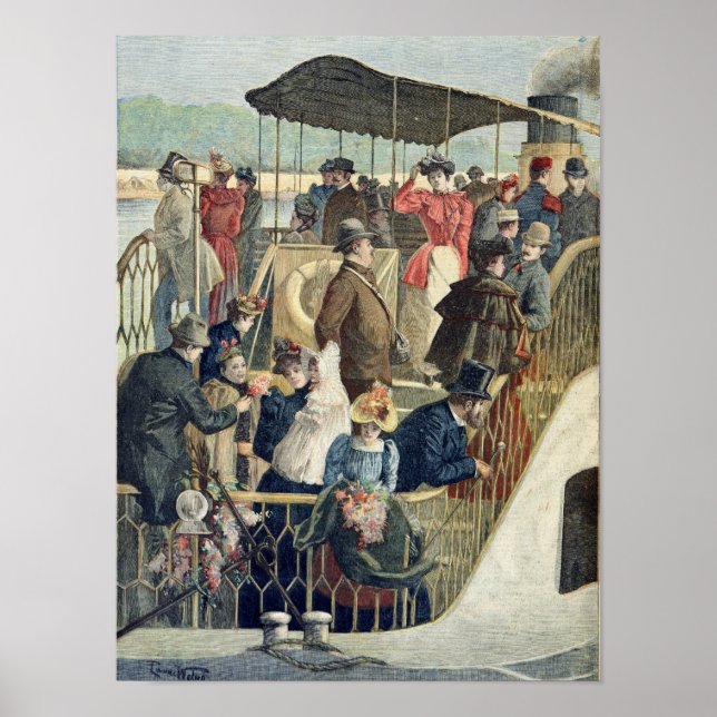 Parisians Returning from the Countryside Poster (Front)
