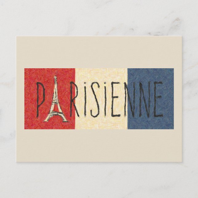 Parisienne Postcard (Front)