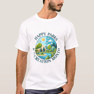 park and recreation month T-shirt