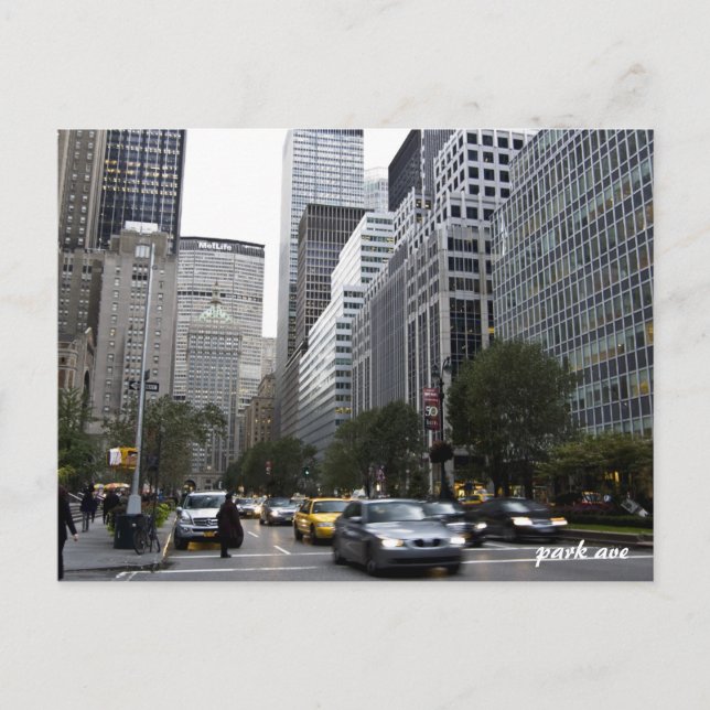 park ave postcard (Front)