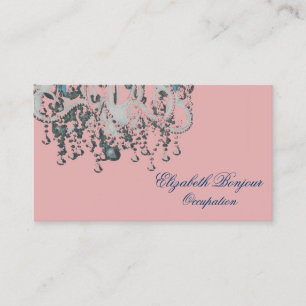 Park Avenue Chandelier ~ Business Card Chic