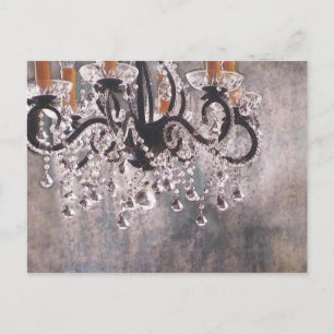 Park Avenue Chandelier ~ Postcard Vintage Art